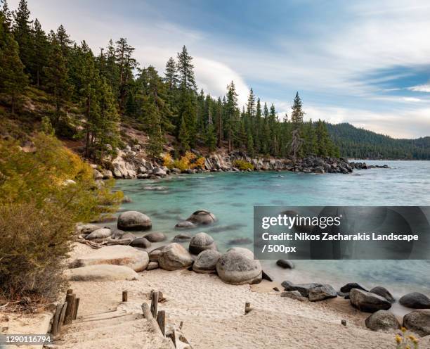 scenic view of sea against sky,carson city,nevada,united states,usa - carson city ストックフォトと画像