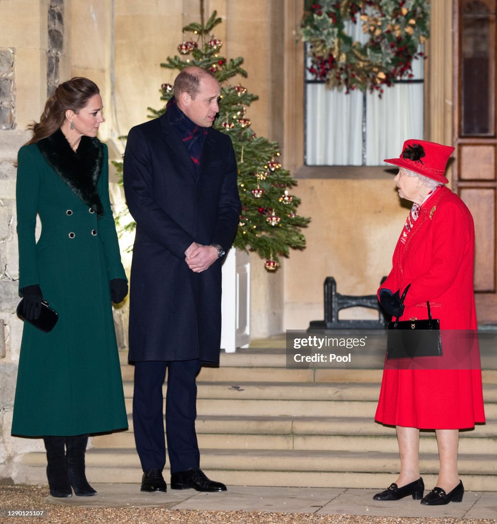 Members Of The Royal Family Thank Volunteers And Key Workers At Windsor Castle