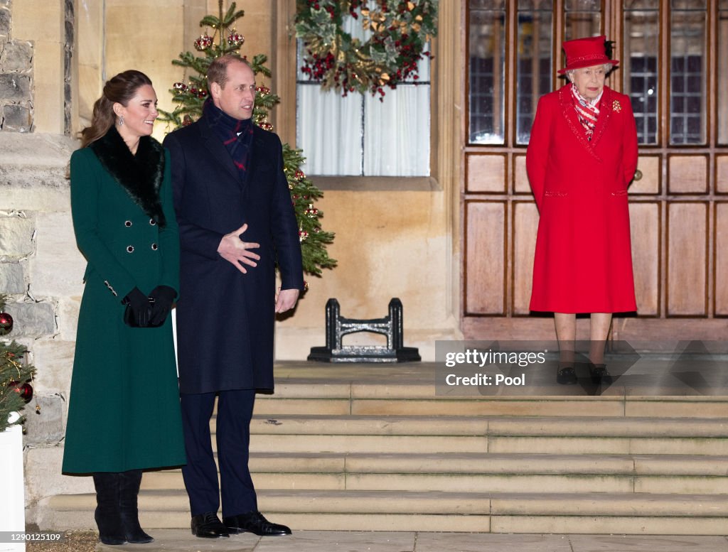 Members Of The Royal Family Thank Volunteers And Key Workers At Windsor Castle