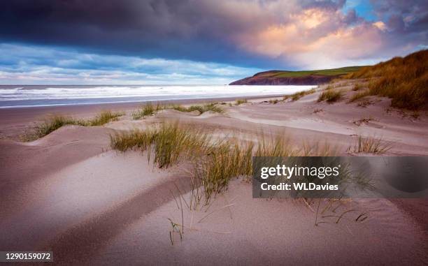 litoral galês - newport sul do país de gales - fotografias e filmes do acervo
