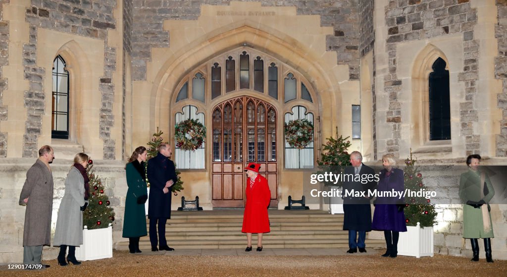 Members Of The Royal Family Thank Volunteers And Key Workers At Windsor Castle