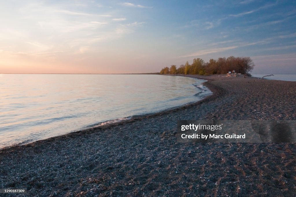 Looking back towards the rest of Canada from the Southernmost point in mainland Canada, Point Pelee National Park, Ontario, Canada