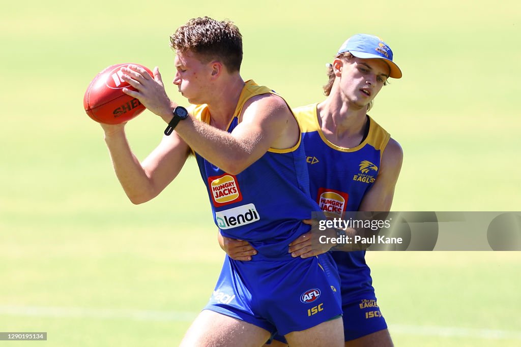West Coast Eagles Training Session