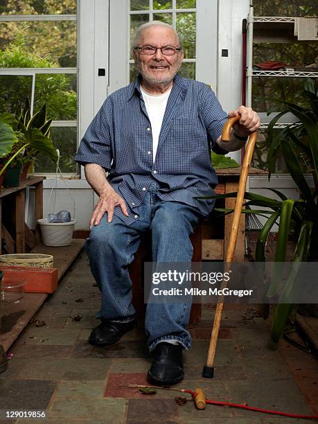 Children's book author Maurice Sendak is photographed for The Times on September 15, 2011 in Ridgefield, Connecticut.