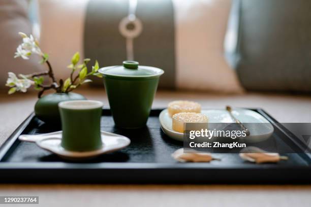 chinese tea set - suzhou china stock pictures, royalty-free photos & images