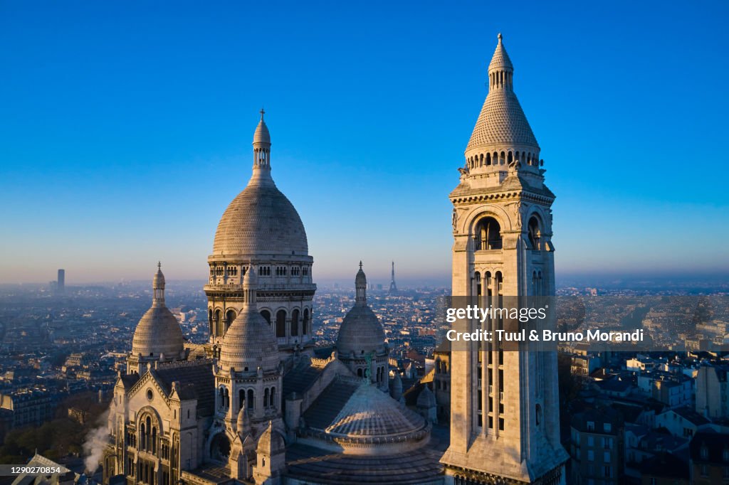France, Paris, the basilica of the Sacre Coeur