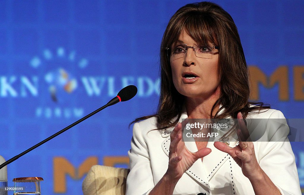 Former Alaska Governor Sarah Palin Speaks At The World Knowledge former-alaska-governor-sarah-palin-speaks-at-the-world-knowledge