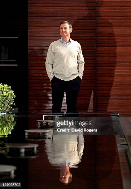 Chief Executive Roger Lewis poses during a Wales IRB Rugby World Cup 2011 media session at Sky City on October 11, 2011 in Auckland, New Zealand.