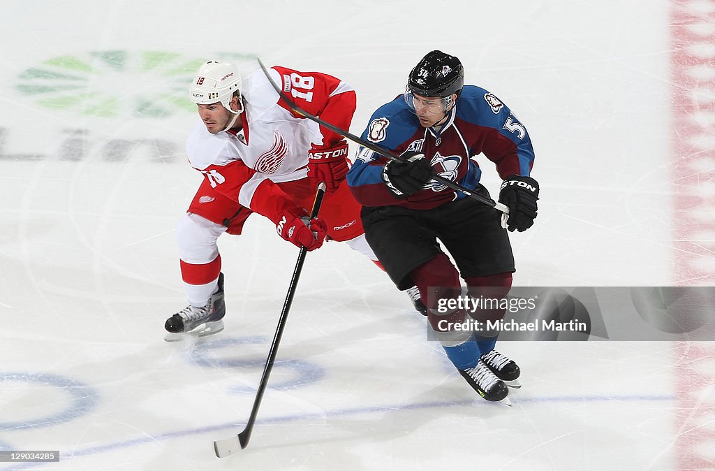Detroit Red Wings v Colorado Avalanche
