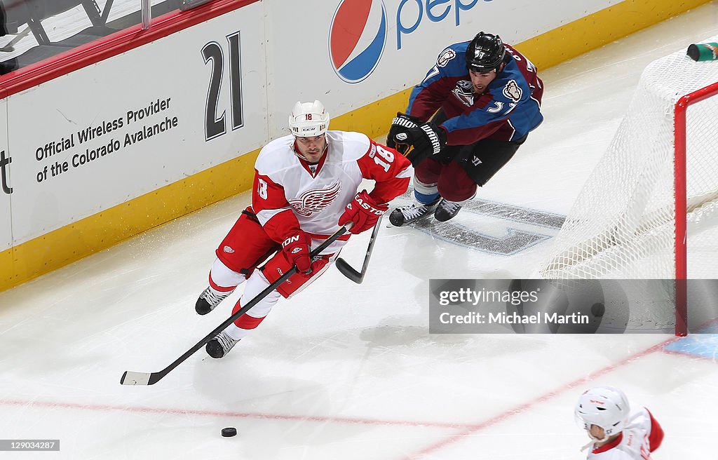 Detroit Red Wings v Colorado Avalanche