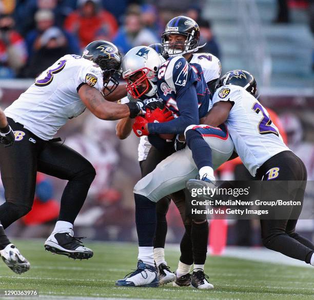 Foxboro, MA)The New England Patriots were defeated by the Baltimore Ravens 33-14 in the AFC Wild Card Playoff game at Gillette Stadium.New England...