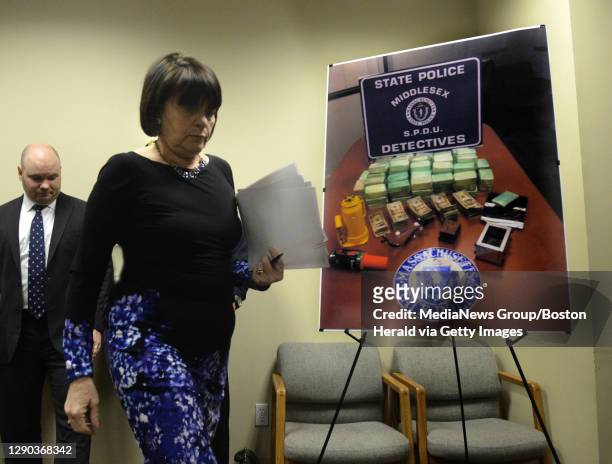 Middlesex District Attorney Marian Ryan announced a major drug bust at a press conference Monday afternoon. . Hilda Gandia of Lawrence and Agustin...