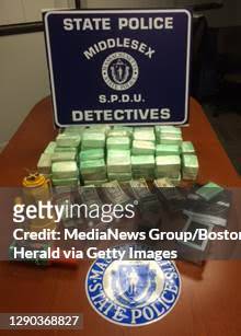 Middlesex District Attorney Marian Ryan announced a major drug bust at a press conference Monday afternoon. After the press conference Ryan passes by...