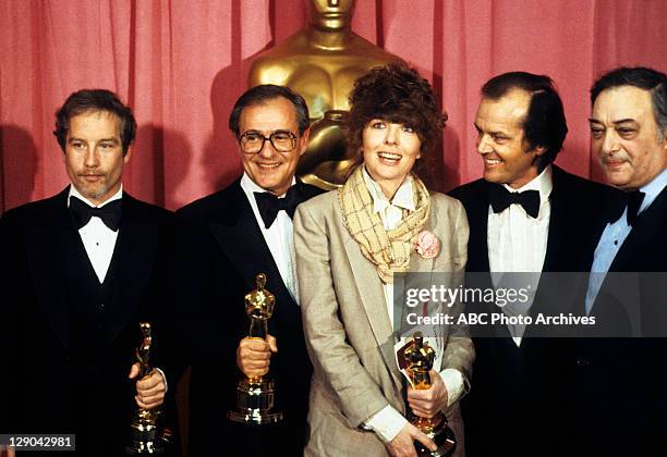 Show Coverage - Shoot Date: April 3, 1978. RICHARD DREYFUSS;CHARLES JOFFE;DIANE KEATON;JACK NICHOLSON;JACK ROLLINS