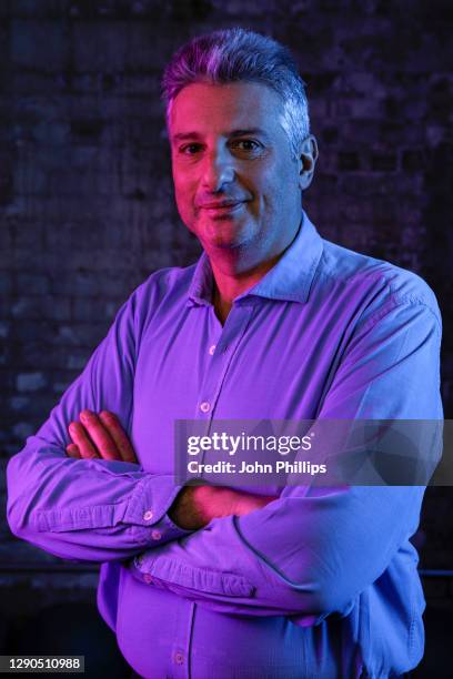 Joe Cohen poses during a portrait session at boutique boxing club, KOBOX, at Kings Road on December 09, 2020 in London, England. KOBOX offers...