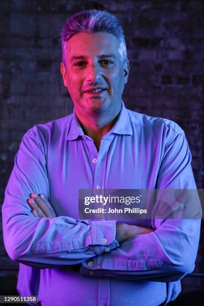Joe Cohen poses during a portrait session at boutique boxing club, KOBOX, at Kings Road on December 09, 2020 in London, England. KOBOX offers...