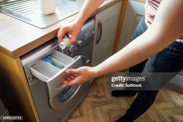 it's time for laundry - fabric softener stock pictures, royalty-free photos & images