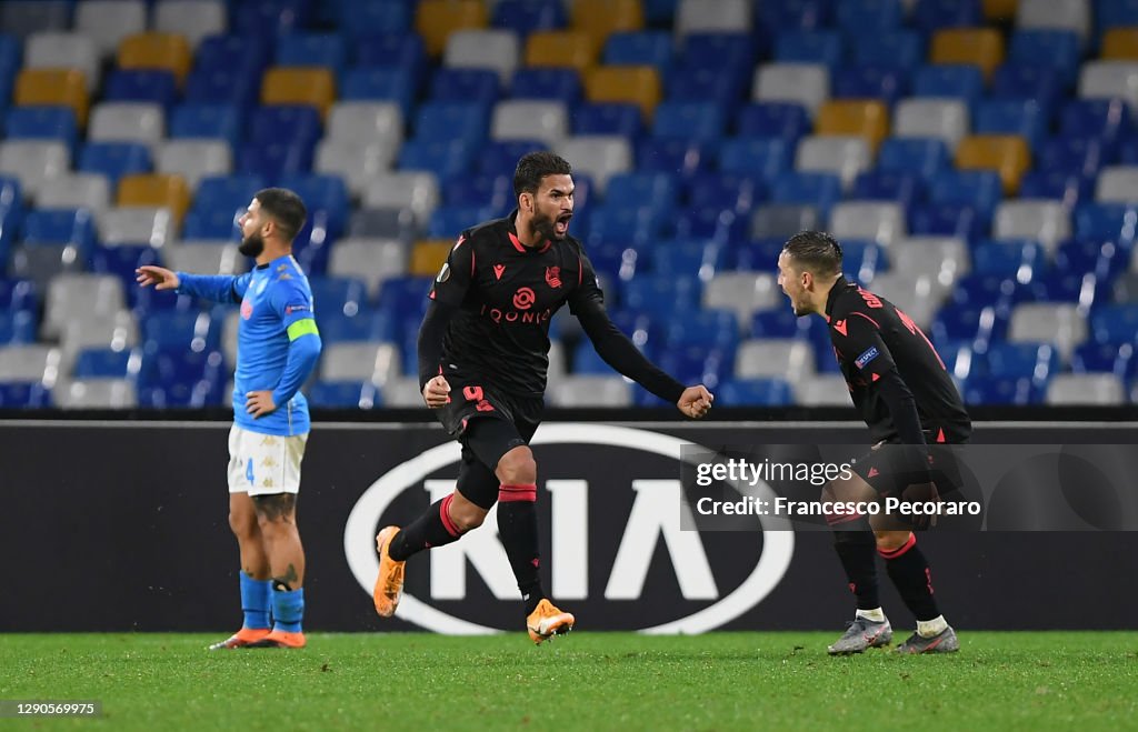 SSC Napoli v Real Sociedad: Group F - UEFA Europa League