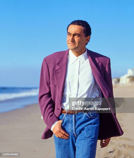 Dodi Fayed poses for a portrait in Los Angeles, California.