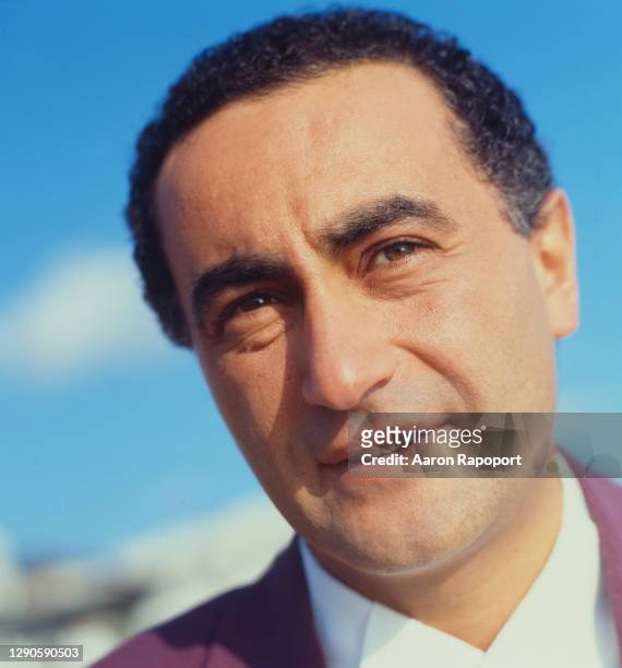Dodi Fayed poses for a portrait in Los Angeles, California.