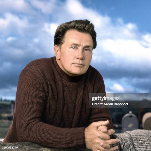 Actor Martin Sheen poses for a portrait in Los Angeles, California.