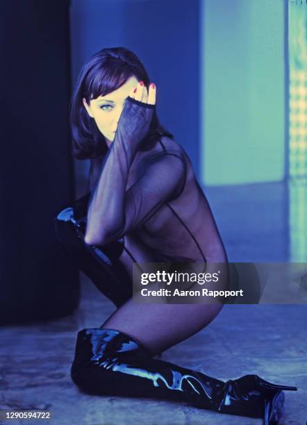 Actress Melinda Clarke poses for a portrait in Los Angeles, California.