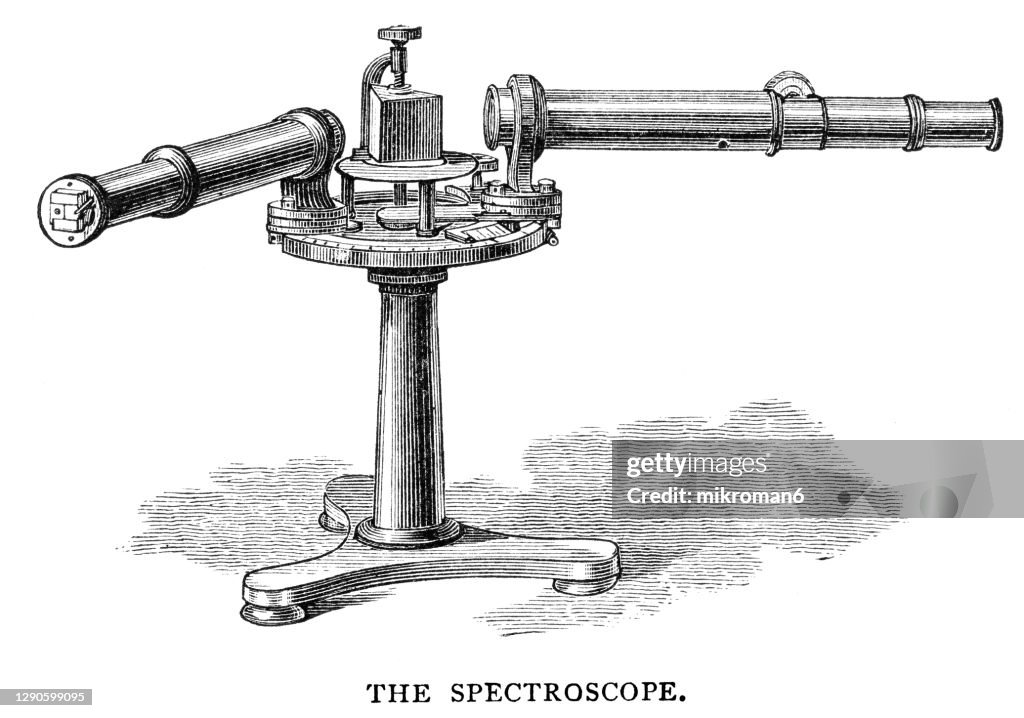 Spectroscope, illustration - Stock Image - C054/0760 - Science Photo Library