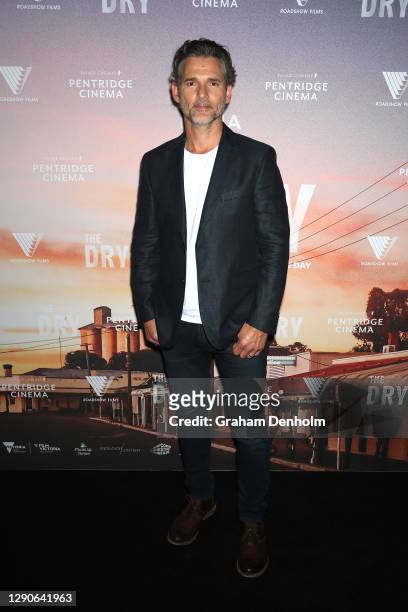 Actor Eric Bana attends the Australian premiere of The Dry at Pentridge Cinema on December 11, 2020 in Melbourne, Australia.