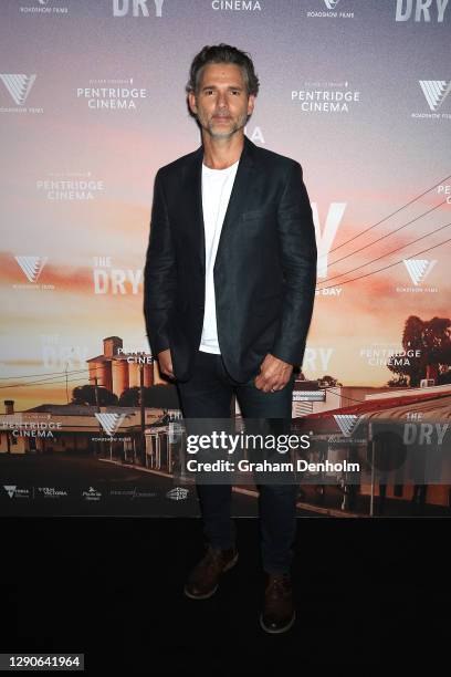 Actor Eric Bana attends the Australian premiere of The Dry at Pentridge Cinema on December 11, 2020 in Melbourne, Australia.