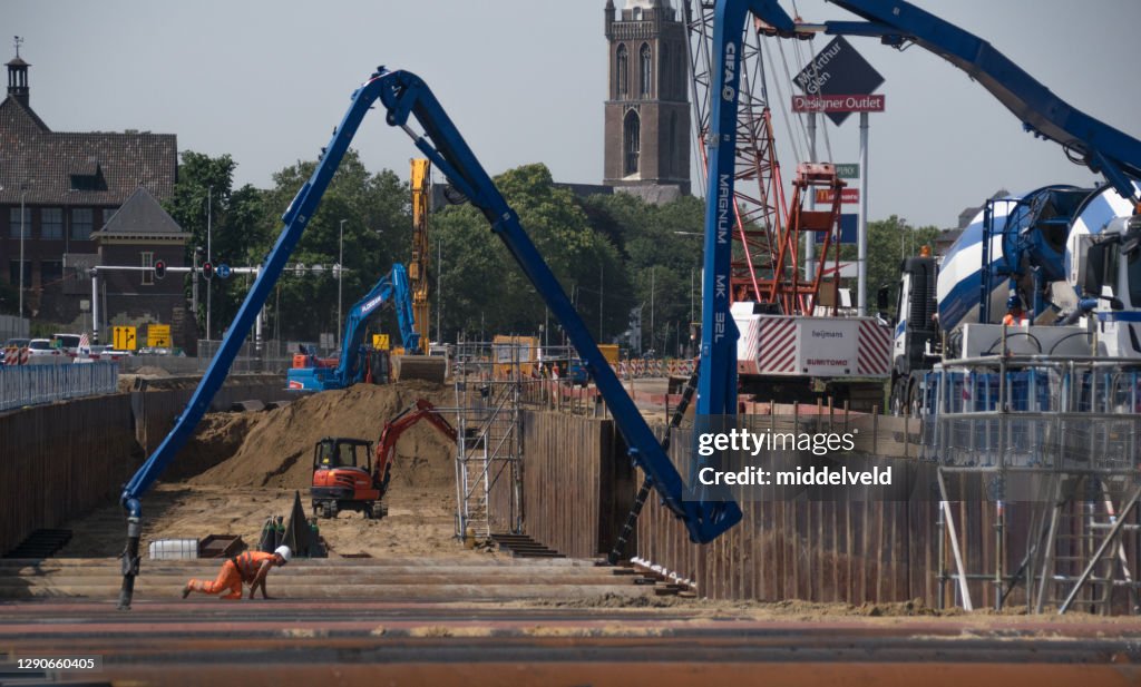 Tunnelbouw in de stad