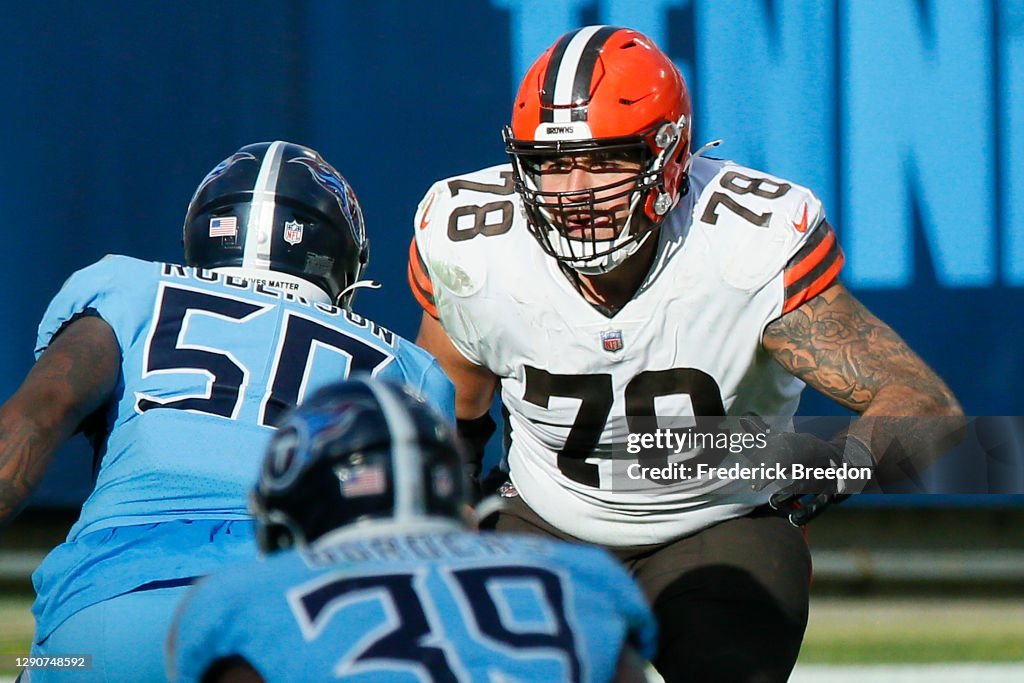Cleveland Browns v Tennessee Titans