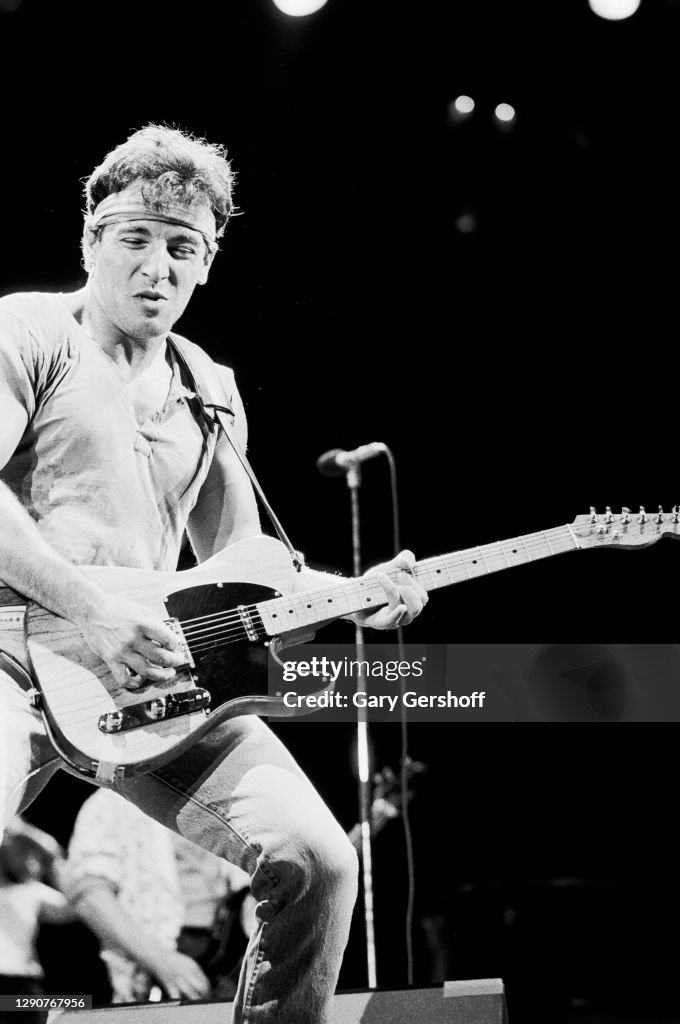 Bruce Springsteen & The E Street Band Perform At Giants Stadium