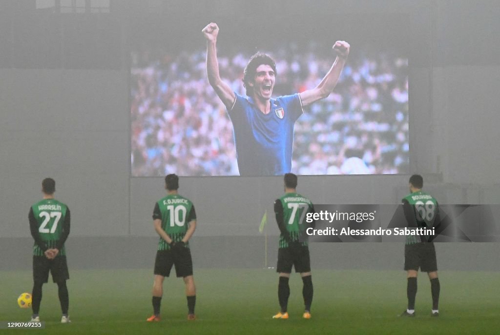 US Sassuolo v Benevento Calcio - Serie A