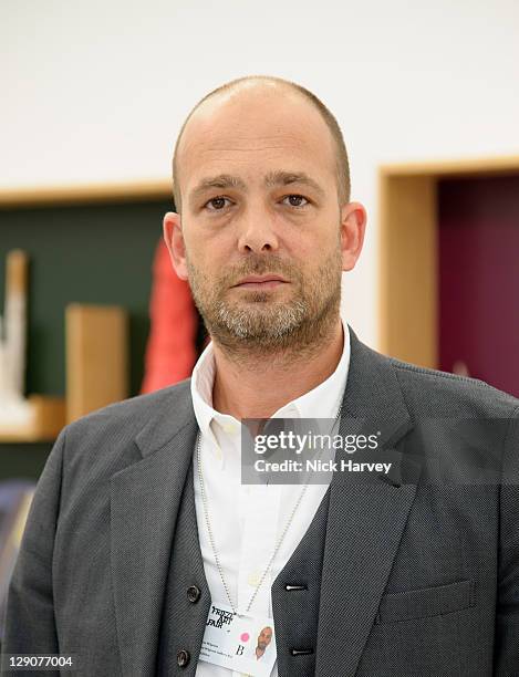 Max Wigram attends the preview of Frieze Art Fair at Regent's Park on October 12, 2011 in London, England.