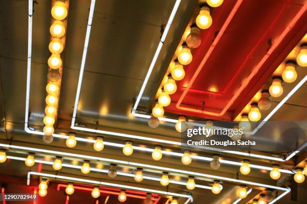 marquee lights - circus background stock pictures, royalty-free photos & images