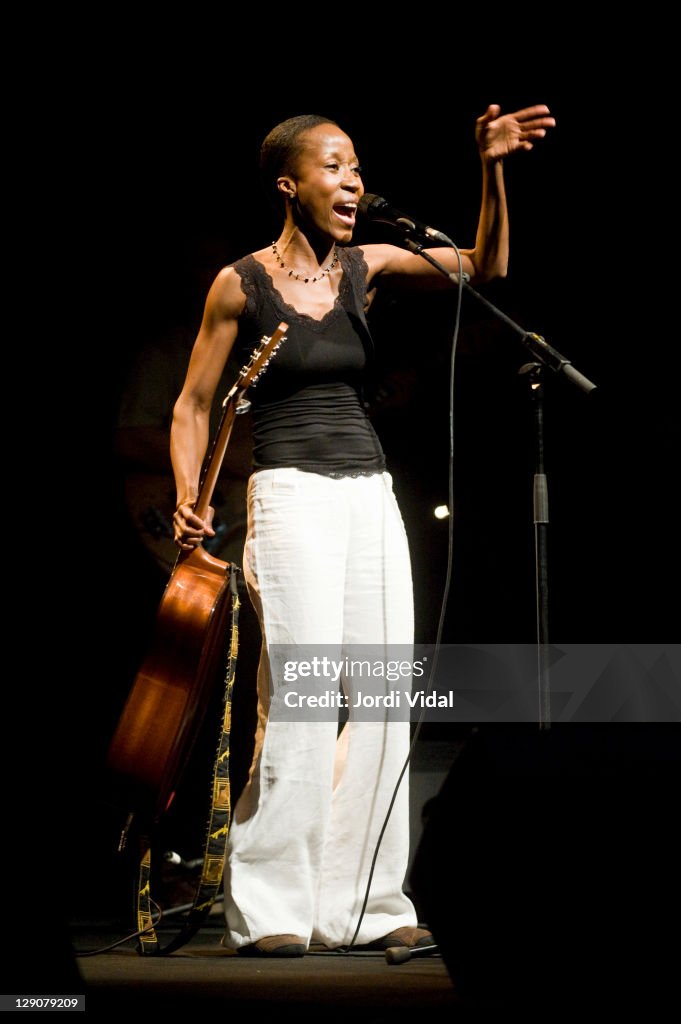 Rokia Traore Performs In Badalona