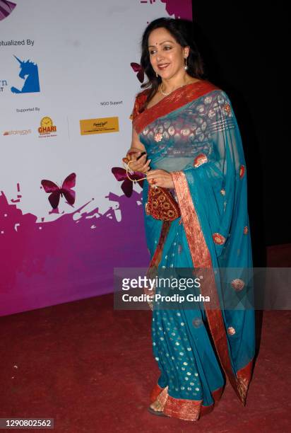 Hema Malini attends the Pearls Wave II Concert on December 18, 2010 in Mumbai,India