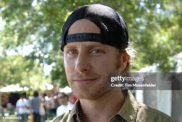 Dierks Bentley poses during Lollapalooza 2008 at Grant Park on August 2, 2008 in Chicago, Illinois.