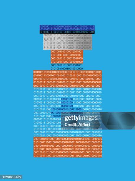 breaking virus code - spread germs stock illustrations