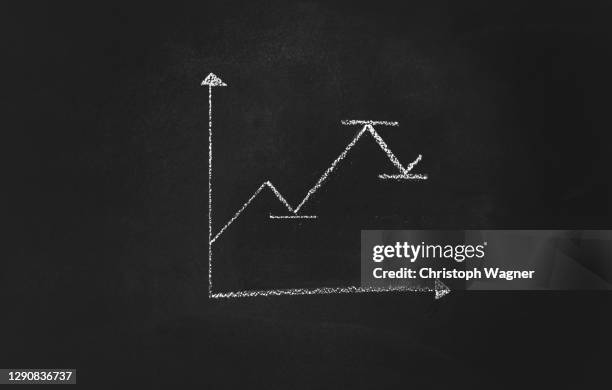 kreide tafel - diagramm - diagramm stock pictures, royalty-free photos & images