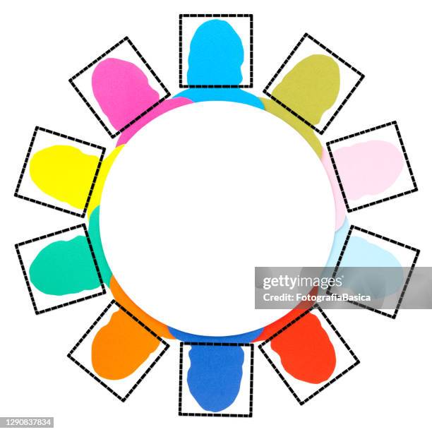 facially recognized women - looking at multiple monitors stock illustrations
