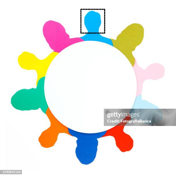 facially recognized man - looking at multiple monitors stock illustrations