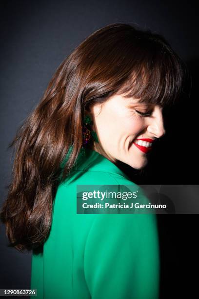 French-Spanish actress Susana Abaitua poses during a portrait session at Kinépolis on December 11, 2020 in Madrid, Spain.