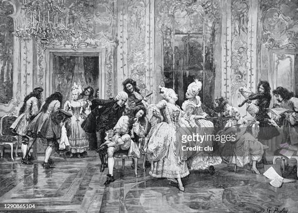 Rococo Style High Res Illustrations - Getty Images