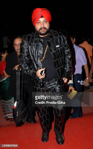 Daler Mehndi attends the Zee rishtey Awards ceremony on December 04, 2010 in Mumbai,India