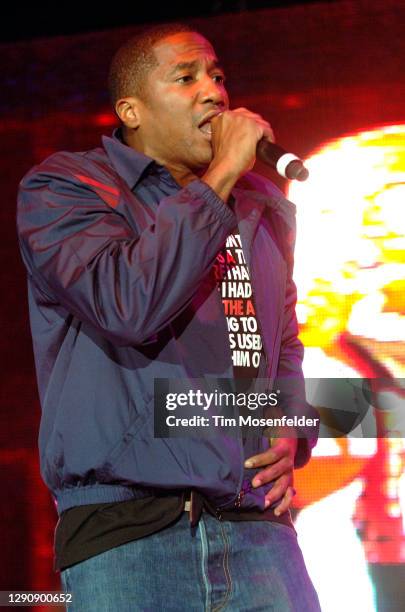 Tip of A Tribe Called Quest performs during Rock the Bells at Shoreline Amphitheatre on August 16, 2008 in Mountain View, California.