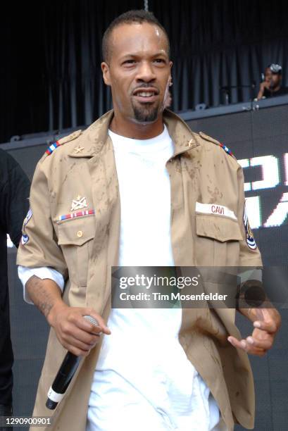 Redman performs during Rock the Bells at Shoreline Amphitheatre on August 16, 2008 in Mountain View, California.