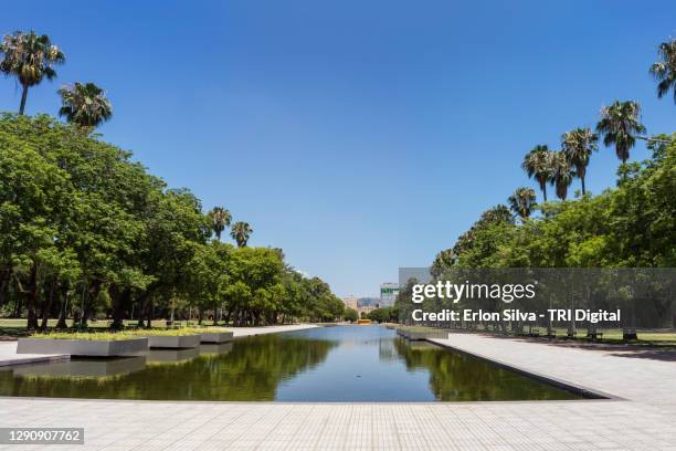 garden of farroupilha park in southern brazil - pôrto alegre stock-fotos und bilder