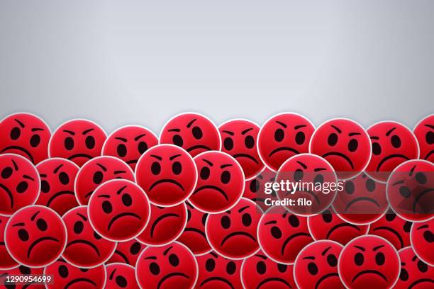 angry people faces - furious stock illustrations