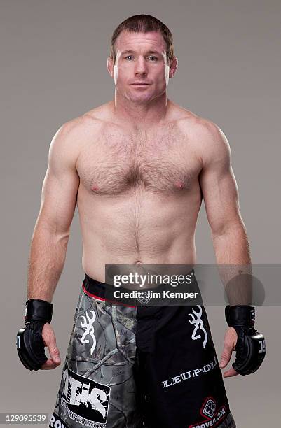 Matt Hughes poses for a portrait on May 10, 2011 in Las Vegas, Nevada.